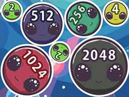 Play Alien Merge 2048 Online on Play26.com