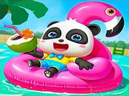 Play Baby Panda Summer Vacation Online on Play26.com