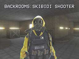 Play Backrooms: Skibidi Shooter Online on Play26.com