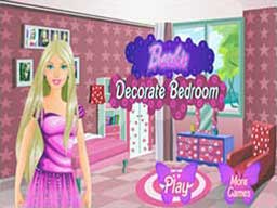 Barbie decorate bedroom