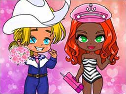 Play Blonde Chibi Fashion Show Online on Play26.com