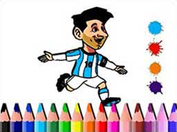 Play BTS Messi Coloring Book Online on Play26.com