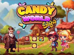 Play Candy World Saga Online on Play26.com