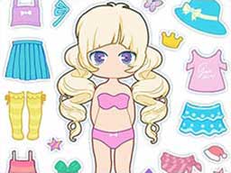 Play Chibi Doll Makeup Salon Online on Play26.com