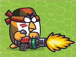 Play Chicken Wars: Merge Guns Online on Play26.com