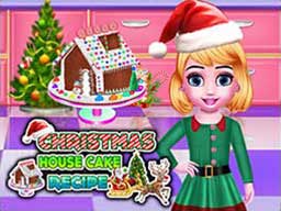 Play Christmas House Cake Recipe Online on Play26.com