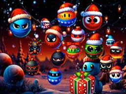 Play Christmas Rush : Red and Friend Balls Online on Play26.com