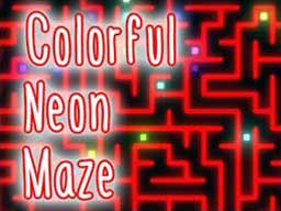 Play Colorful Neon Maze Online on Play26.com