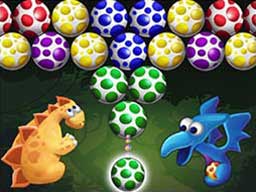 Play Dino Eggs Bubble Shooter Online on Play26.com