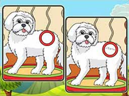 Play Dogs Spot The Differences 2 Online on Play26.com