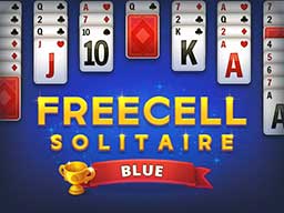 Play FREECELL SOLITAIRE BLUE Online on Play26.com