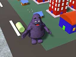 Grimace Shake City Chaos