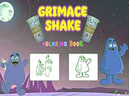 Play Grimace Shake Coloring Online on Play26.com