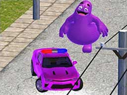 Play Grimace vs Police SuperCar Online on Play26.com