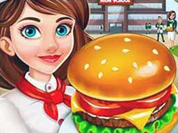 Play Hamburger Cooking Game Online on Play26.com