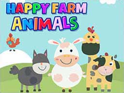 Play Happy Farm Animals Online on Play26.com