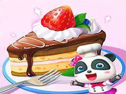 Play Little Panda Cake Shop Online on Play26.com