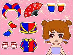 Lovely Doll Dress Up Game