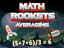 Play Math Rockets Averaging Online on Play26.com