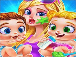 Play My Newborn Baby Twins Care Online on Play26.com