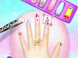 Play Nail Salon Girl Games Online on Play26.com