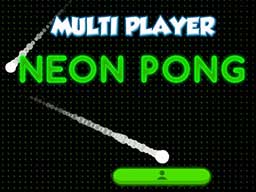 Play NEON PONG MULTI PLAYER Online on Play26.com