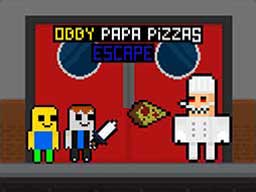 Play Obby Papa Pizzas Escape Online on Play26.com