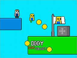 Play Obby vs Bacon Rainbow Parkour Online on Play26.com