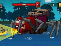 Pirate Block Craft Monster Shooter