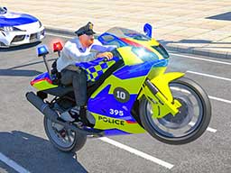 POLICE BIKE STUNT RACE GAME