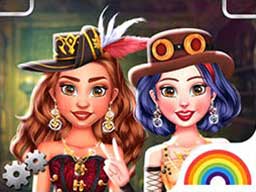 Play Princess Girls Steampunk Rivalry Online on Play26.com