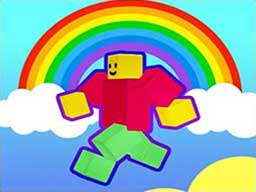 Play Rainbow Obby Online on Play26.com