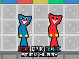 Play Red and Blue Stick Huggy Online on Play26.com