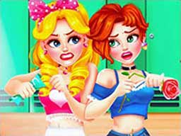 Play School Girls Battle Beauty Salon Online on Play26.com