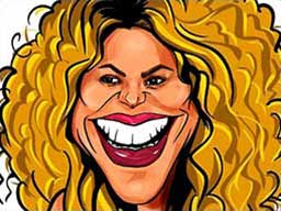 Play Shakira Funny Face Online on Play26.com