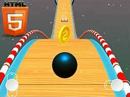 Play Sky Stunts Rolling Ball 3D Online on Play26.com