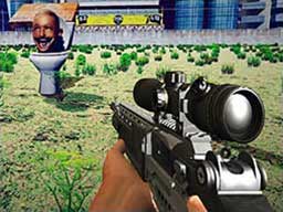 Play Sniper Hunting Skibidi Toilet Online on Play26.com