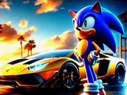 Play Sonic Run for Lamborghini Online on Play26.com