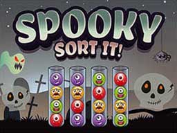 Play Spooky Sort It Online on Play26.com