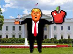 Play Trump Apple Shooter Online on Play26.com