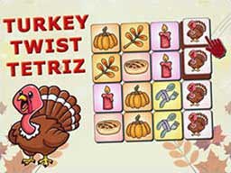 Play Turkey Twist Tetriz Online on Play26.com