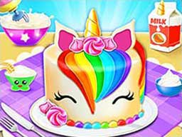 Play Unicorn Cake Maker Online on Play26.com