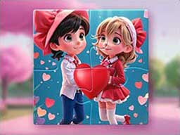 Play Valentine Couple Jigsaw Puzzle Online on Play26.com