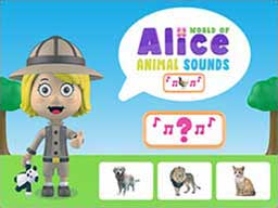 World of Alice   Animal Sounds