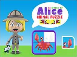 World of Alice   Animals Puzzle