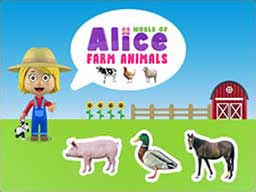 Play World of Alice   Farm Animals Online on Play26.com