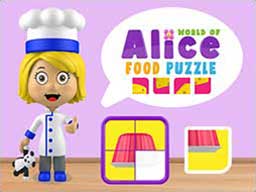 Play World of Alice   Food Puzzle Online on Play26.com