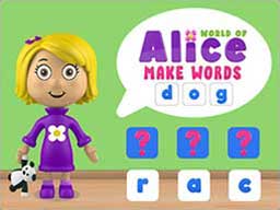 World of Alice   Make Words