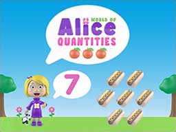 Play World of Alice   Quantities Online on Play26.com