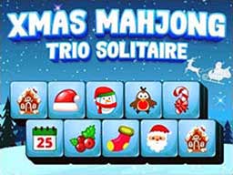 Xmas Mahjong Trio Solitaire